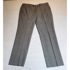 Lauren Ralph Lauren Mens Natural Stretch 100% Wool Pants Trousers Gray 36Wx30L